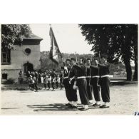 Cérémonie du 8 mai 1955 à Bitche.