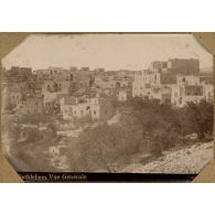 Bethlehem. Vue générale. [légende d'origine]