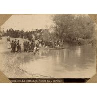 Jerusalem. La caravane Russe au Jourdain. [légende d'origine]