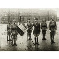 Le 158e régiment d'infanterie dans les années 1930.