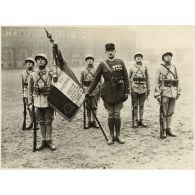 Le 158e régiment d'infanterie dans les années 1930.