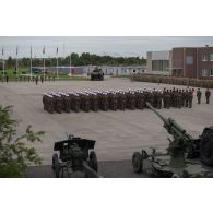 Récit de la bataille d'El Moungar par le 2e régiment étranger d'infanterie (2e REI) sur la place d'armes de Tapa, en Estonie.