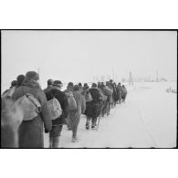 Prisonniers de l'Armée rouge dans le secteur de Witebsk.