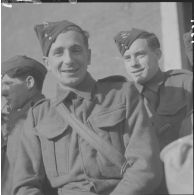 [Arrivée des troupes anglaises dans leur cantonnement de Moselle, s.d.]