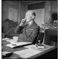 Portrait du général d'armée Huntziger, commandant la 2e armée.