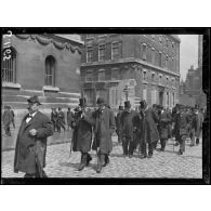 Paris 10 juin 1916. Obsèques de M. Emile Faguet. [légende d'origine]