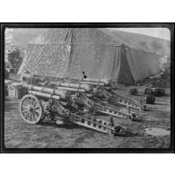 (Florina). Pièces de 65. 21 octobre 1916. [légende d'origine]