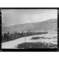 Gorica. Bacs du génie sur le lac Prespa. [légende d'origine]