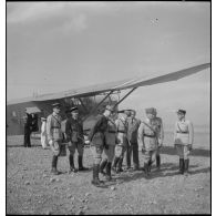 Tournée d'inspection du général d'armée Charles Huntziger en AFN.