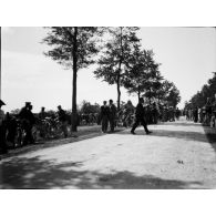 Collection de photographies de M. Bruno Carrez relative aux grandes manoeuvres de l'Est en 1905.