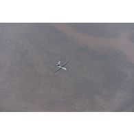 Un drone General Atomics MQ-9 Reaper survole la région de Niamey, au Niger.