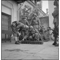 Rallye cycliste des groupes de reconnaissance des unités de cavalerie.