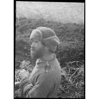 Ljudjnowo - Rhew. [Portrait d'un homme]. [Description en cours]