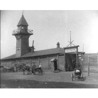 [Prisonniers allemands et autrichiens dans les camps de Sibérie / Scènes de la vie quotidienne le long du Transsibérien.]