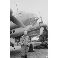 L'équipage de l'avion de reconnaissance Junkers Ju-88.