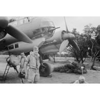 L'équipage de l'avion de reconnaissance Junkers Ju-88.