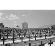 Le cimetière de Atsaleniou où reposent les soldats allemands morts pendant la bataille d'Héraklion.