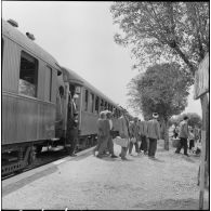 Arrivée en gare de Nouvion.