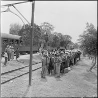 Arrivée en gare de Nouvion.