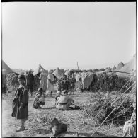 Le centre de regroupement de Taher El Achouet.