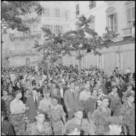 Corse. L'enthousiasme de la foule à Bastia accueillant les comités de salut public d'Algérie et de Corse.