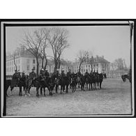 [Saumur 1914 ? André Lalande 5e en partant de la droite.]