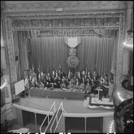 Congrès des médaillés militaires au théâtre de Constantine.