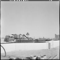 Ouargla. Un camion récupère de l'eau.