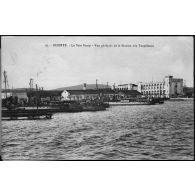 27. Bizerte. La Baie Ponty. Vue générale de la Station des Torpilleurs. Collection Régence. [légende d'origine]