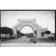 186. L'entrée de l'Arsenal de Sidi-Abdallah, Bizerte-Ferryville. ND. Phot. [légende d'origine]