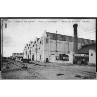 184. Arsenal de Sidi-Abdallah, Bizerte-Ferryville. Ateliers des machines. ND Phot. [légende d'origine]