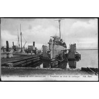 177. Arsenal de Sidi-Abdallah. Torpilleur au dock de carénage. ND. Phot. [légende d'origine]