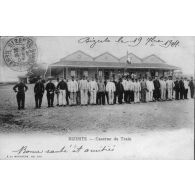 Bizerte. Caserne du Train. A La Ménagère N[umér]O 298. [légende d'origine]