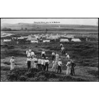 Camp du Génie, près de la Medjerda. J. F. [légende d'origine]