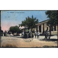 214. Bizerte. 61e Chars de Combat. [légende d'origine]