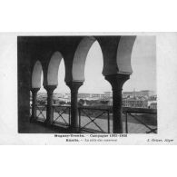 Duguay-Trouin. Campagne 1905-1906. Bizerte. La ville des casernes. J. Geiser, Alger. [légende d'origine]