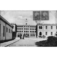 Bizerte. Caserne des Tirailleurs. Photo Garrigues Tunis - 110. [légende d'origine]