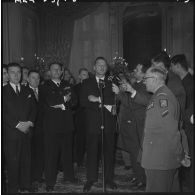 Oran. Préfecture. Discours de Paul Delouvrier.