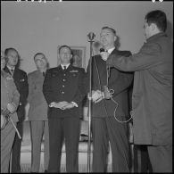 Tlemcen. Préfecture. Discours de Paul Delouvrier.