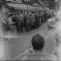 Alger. La foule.