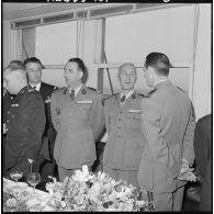 Alger. Mairie. Réception en l'honneur de l'équipe de France militaire de football.