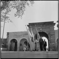 Le défilé des Amarias dans les rues de Cherchell.