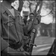 Fusil tchèque récupéré en grande partie par la 6e compagnie du 2e régiment étranger d'infanterie (REI).