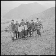 Villars. 3e bataillon. La 9e Compagnie du 60/3 régiment d'infanterie (RI) à Hammam N'Bails.