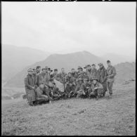 Villars. 3e bataillon. La 9e Compagnie du 60/3 régiment d'infanterie (RI) à Hammam N'Bails.