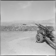 Barrage ouest des monts des Ksour, massif montagneux de l'Algérie faisant partie de l'Altlas saharien.