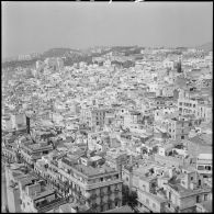 Vues aériennes de la ville d'Alger.