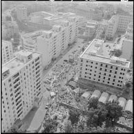 Vues aériennes de la ville d'Alger.