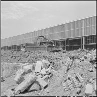 Bâtiments du Génie en construction.