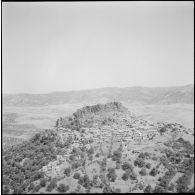 Prise de vue aérienne de la Grande Kabylie.